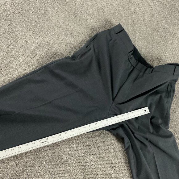 Brooks Brothers 346 Stretch Suit Men's 45R Pants 38x33 Measures 38x30 Gray - Picture 15 of 16